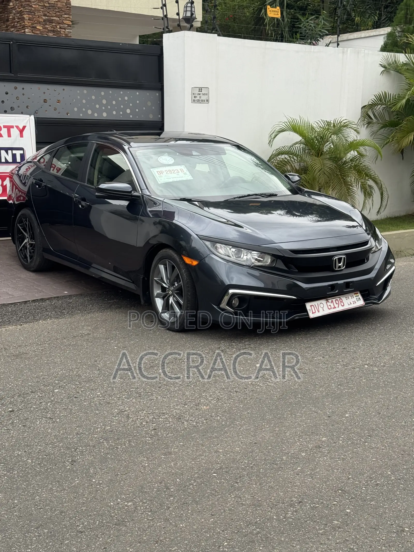 Honda Civic EX-L Sedan 2019 Blue