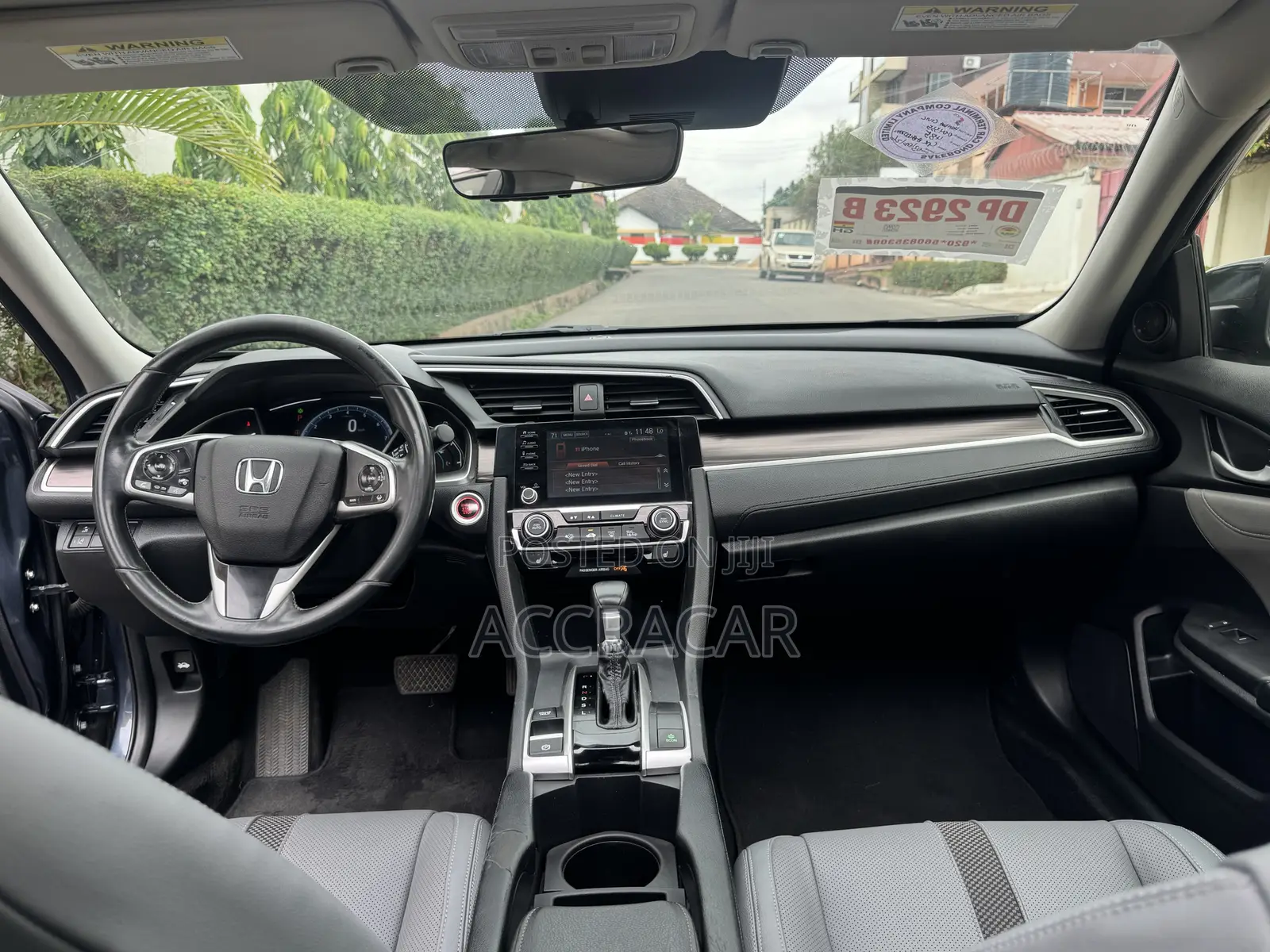 Honda Civic EX-L Sedan 2019 Blue