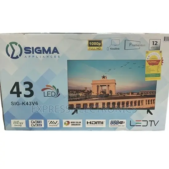 Amazing Deals on TV Sigma 43" Digital SIG-K43V6