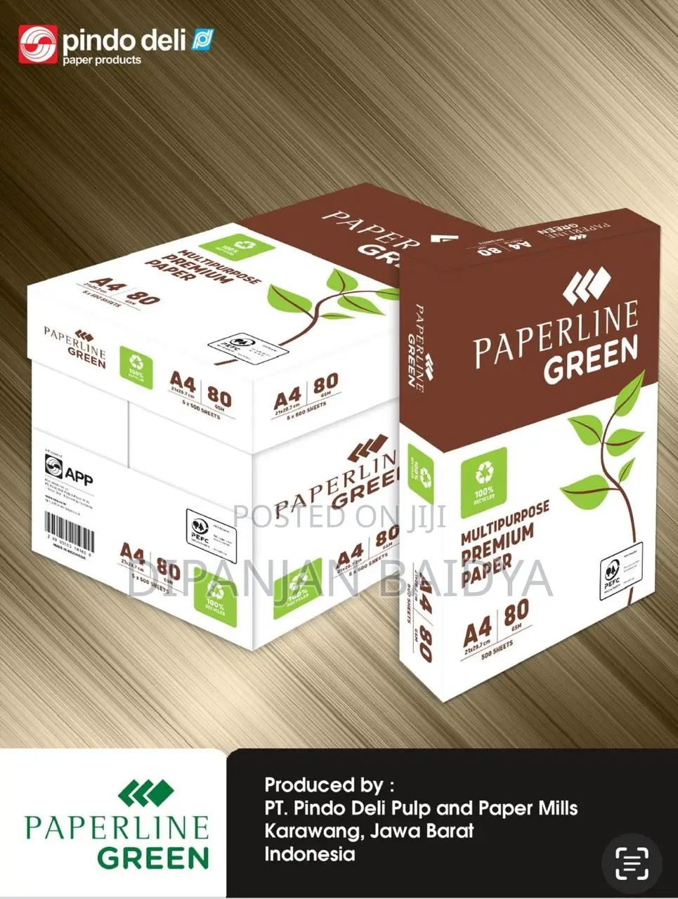 A4 Copy Paper - Paperlinr Green