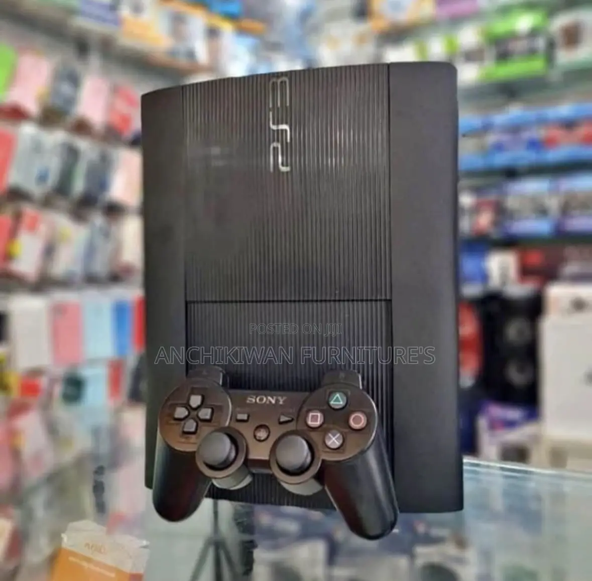 Play Station 3 Super Slim Jailbreak With Games (Cash on Delivery)