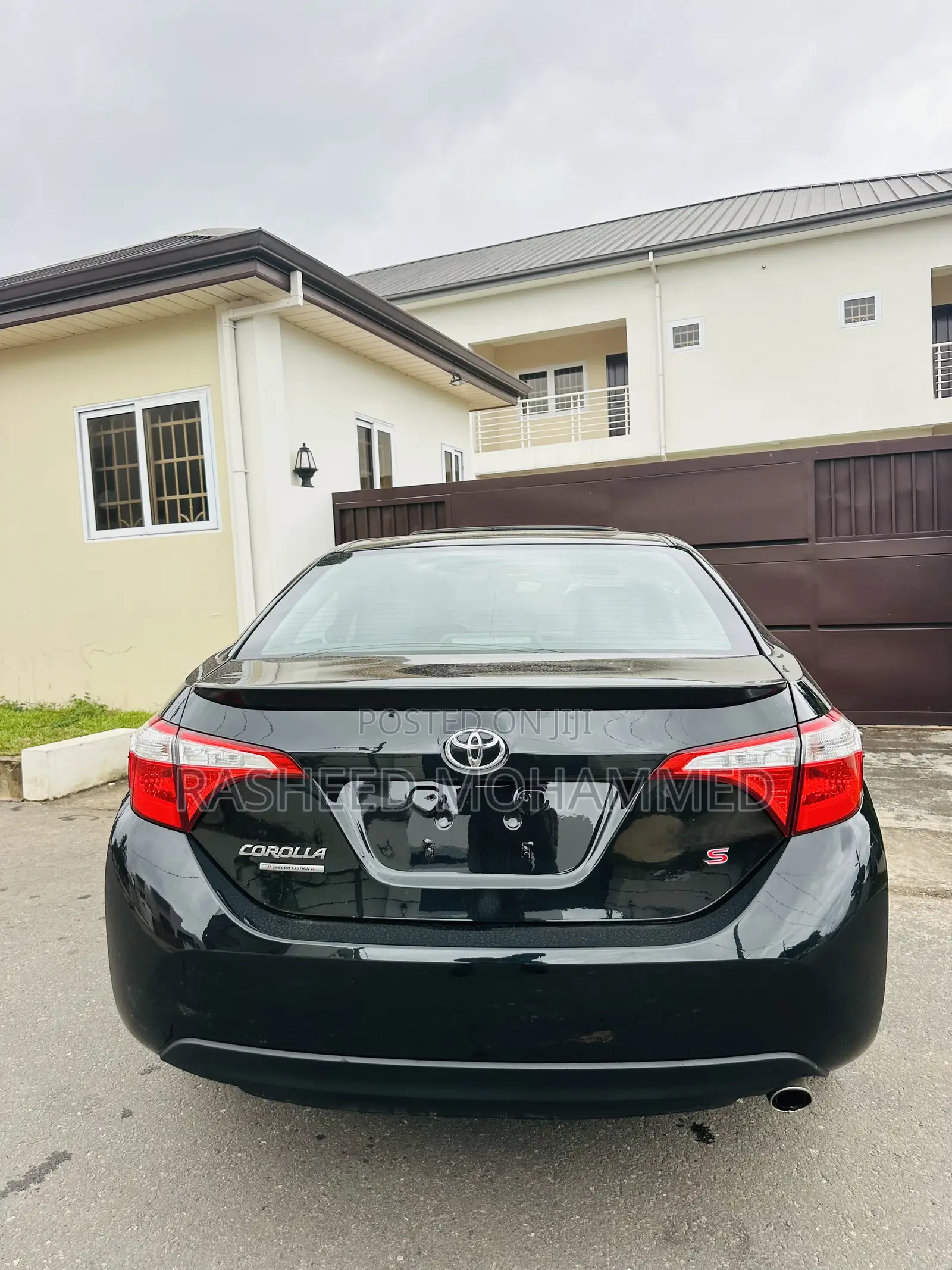 Toyota Corolla S 4dr Sedan (1.8L 4cyl CVT) 2016 Black
