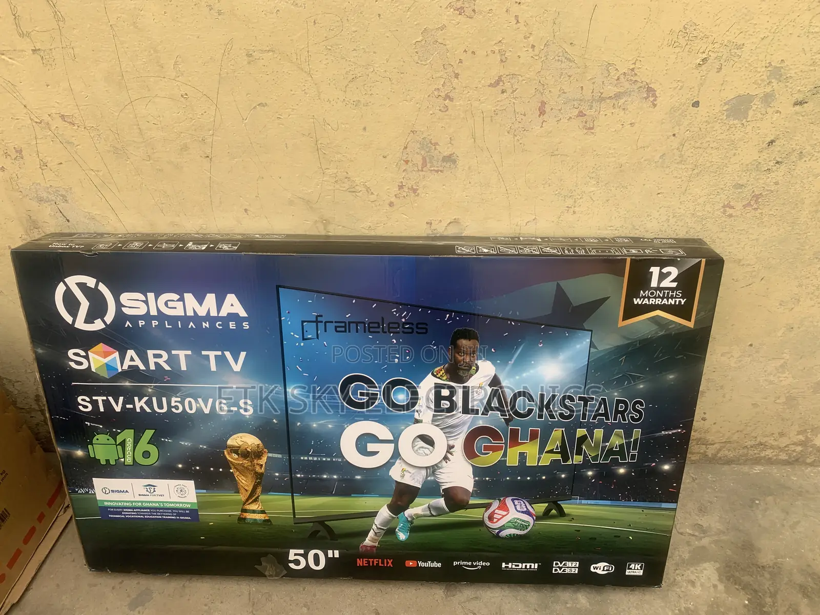 Sigma 50 Inches Smart TV