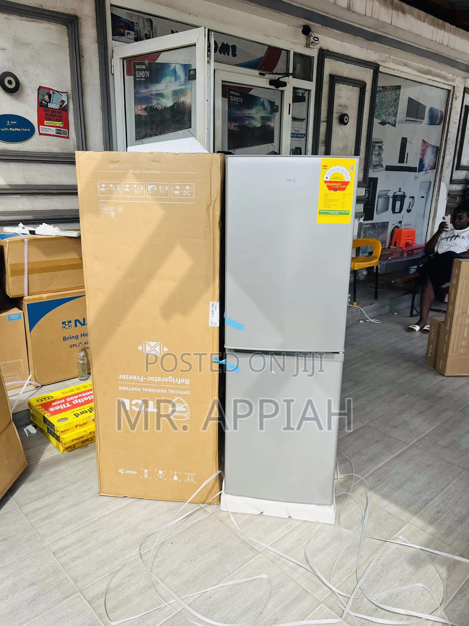 Extremely Classic TCL Bottom Mount Freezer Fridge(142Liters)
