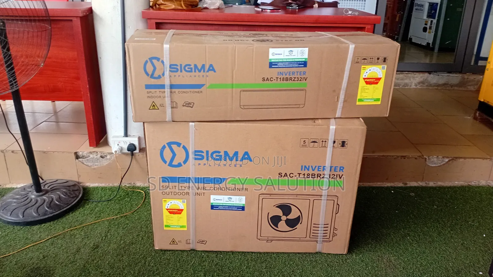 Sigma 2HP Inverter AC – Silent Operation Rapid Cooling