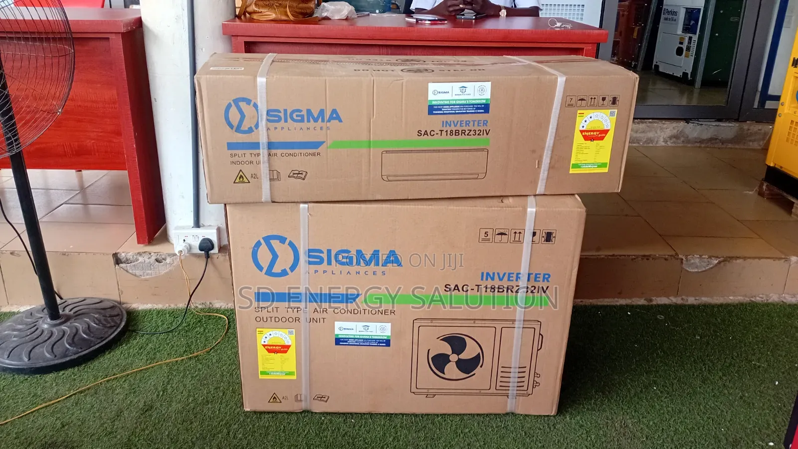 Sigma 2HP Inverter AC – Silent Operation Rapid Cooling