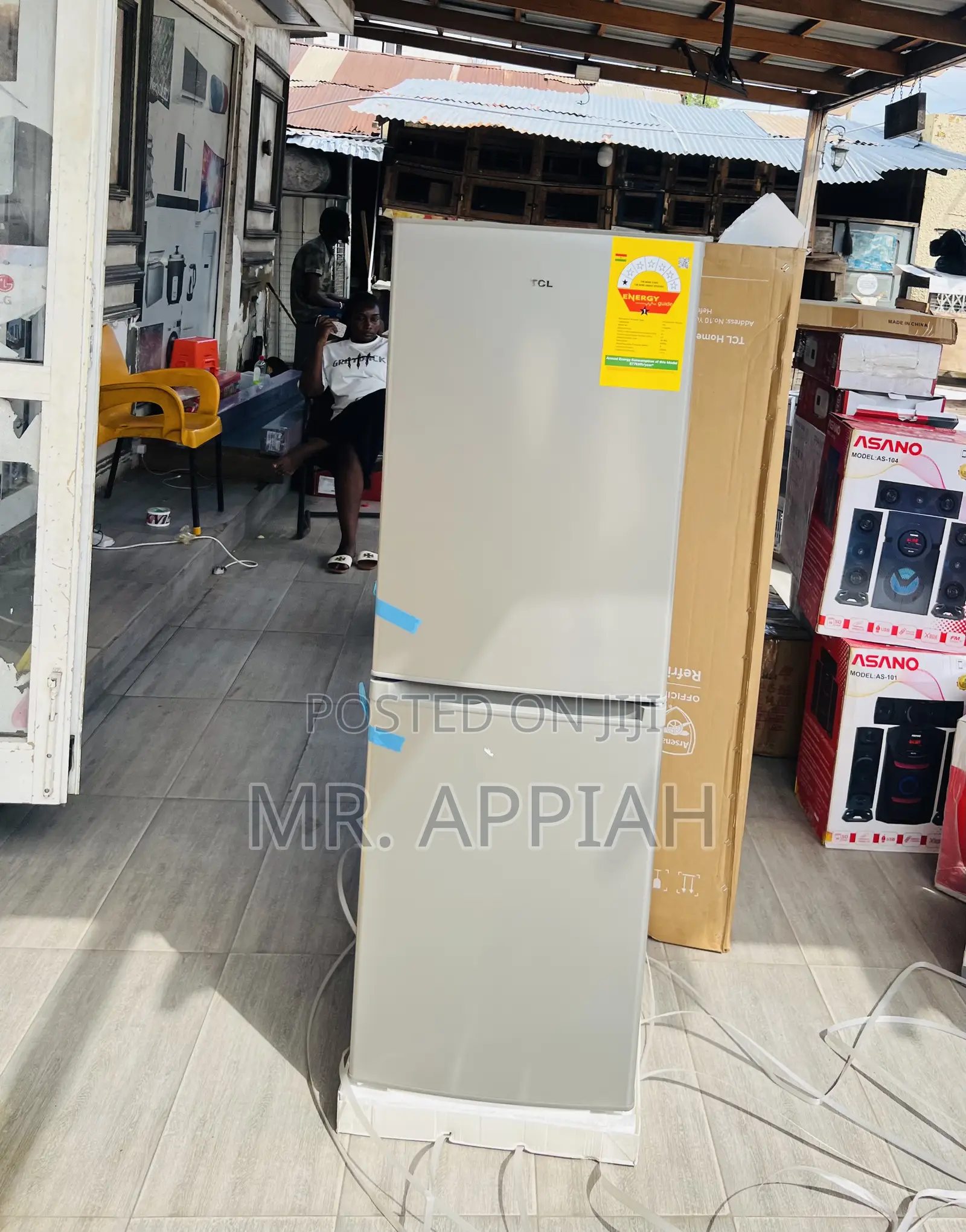Shop Affordable TCL Double Door Electric Refrigerator.