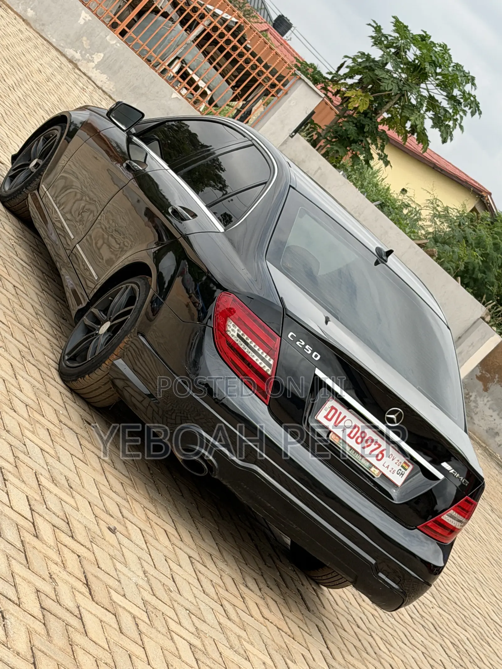 Mercedes-Benz C250 2014 Black