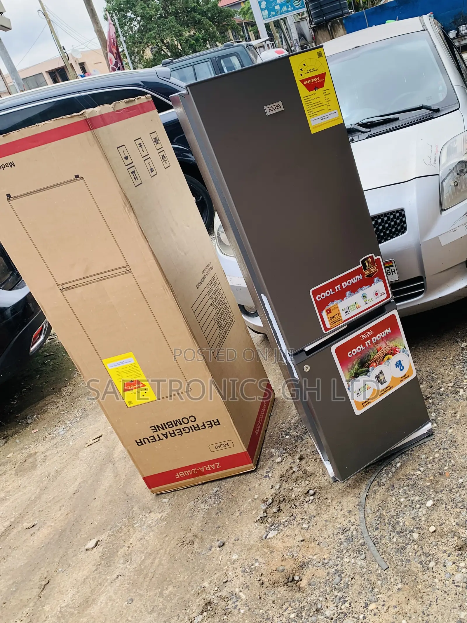 Accurate 201L Bottom Mount Zara-240bf Two-Door Refrigerator