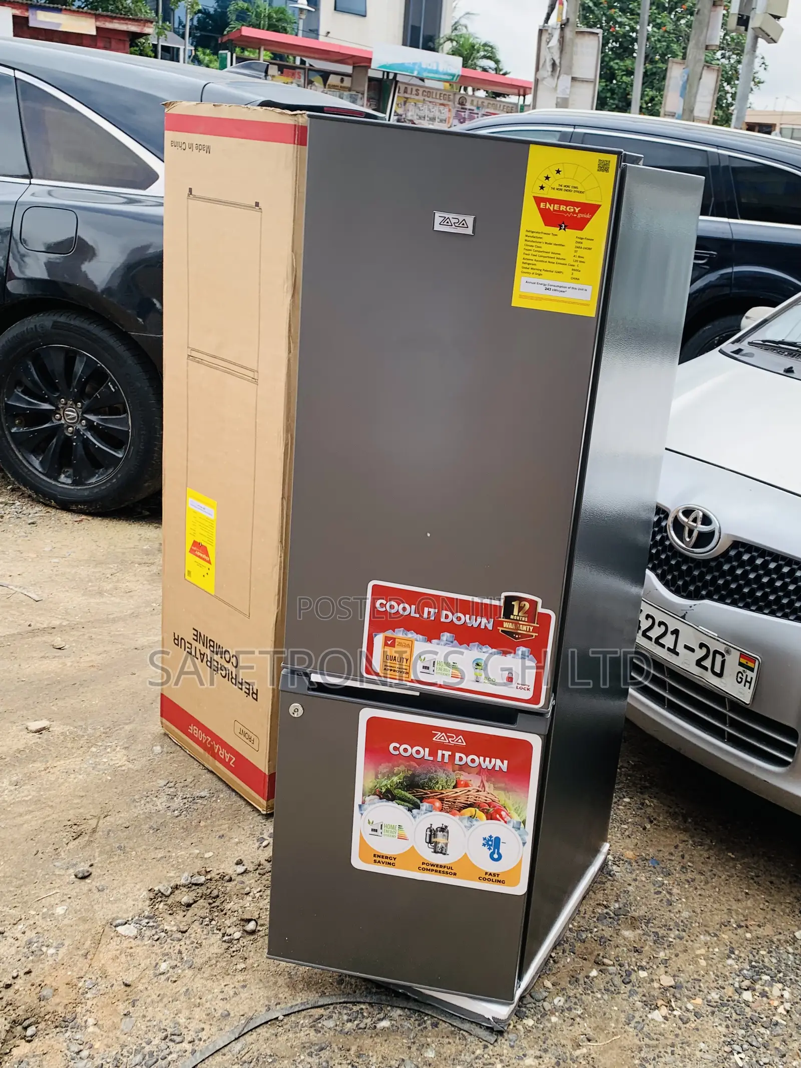 Recommend Bottom Mount Zara-240bf 201L Two-Door Refrigerator