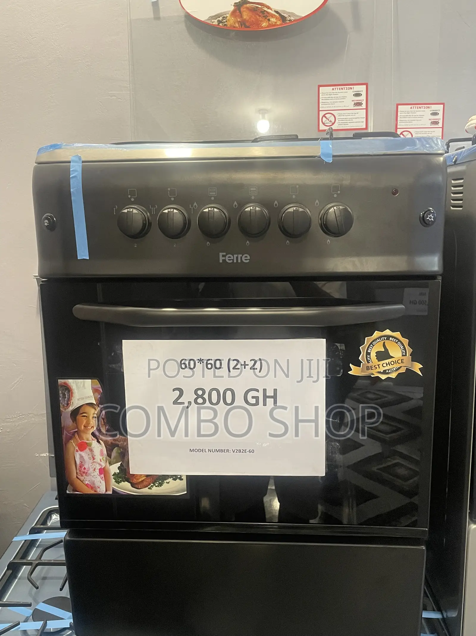 Volcano 60x60 Burner(stove)