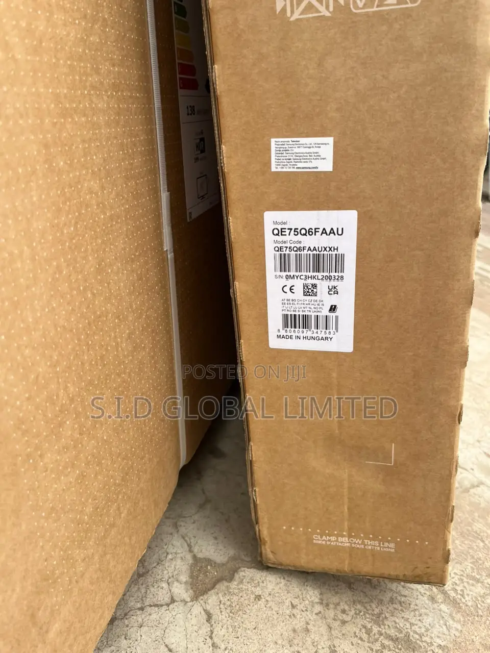 Samsung 75" Qe75q6f Qled Smart TV