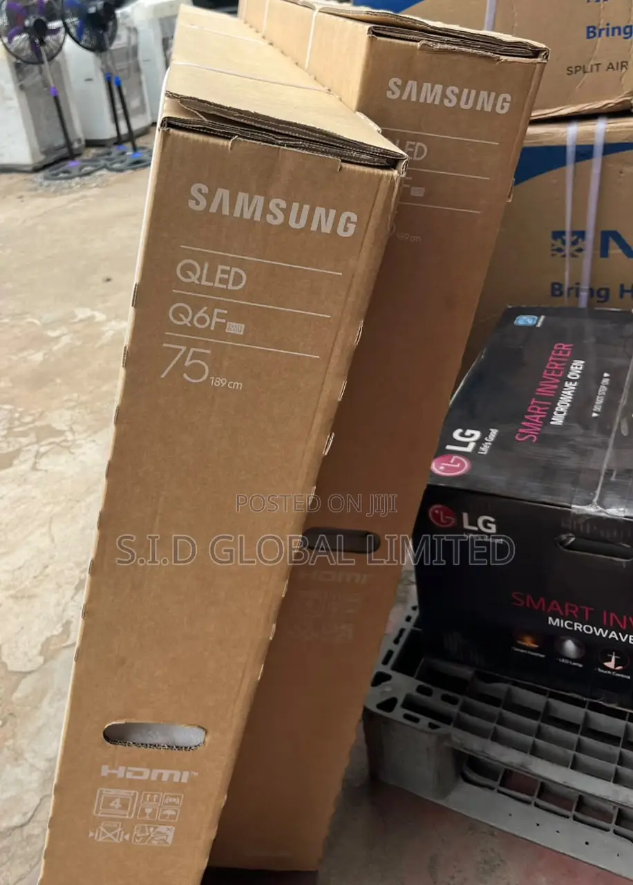 Samsung 75" Qe75q6f Qled Smart TV