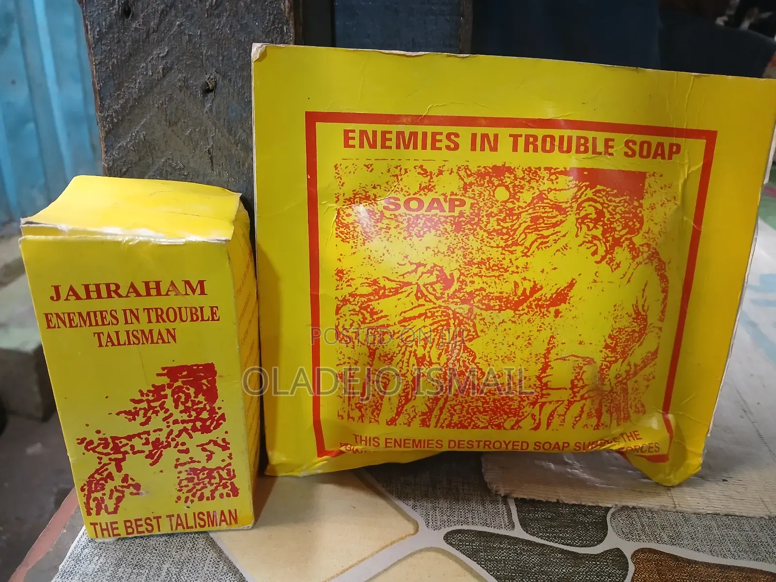 Enemies in Trouble Talisman and Enemies in Trouble Soap