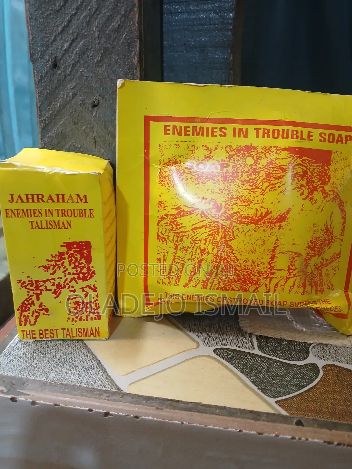 Enemies in Trouble Talisman and Enemies in Trouble Soap