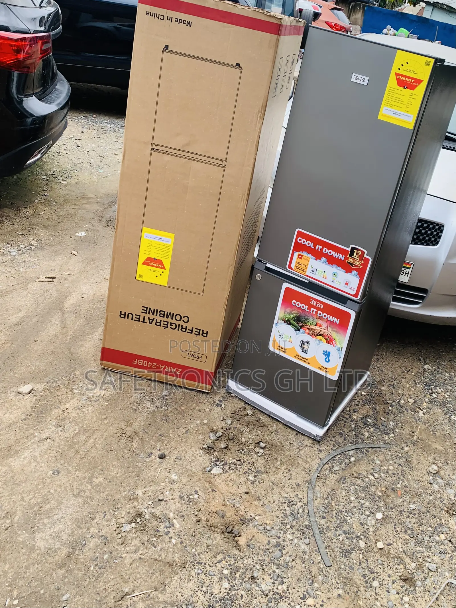 Newly Virtual Bottom Mount Zara-240bf 201L Two-Door Refrigerator