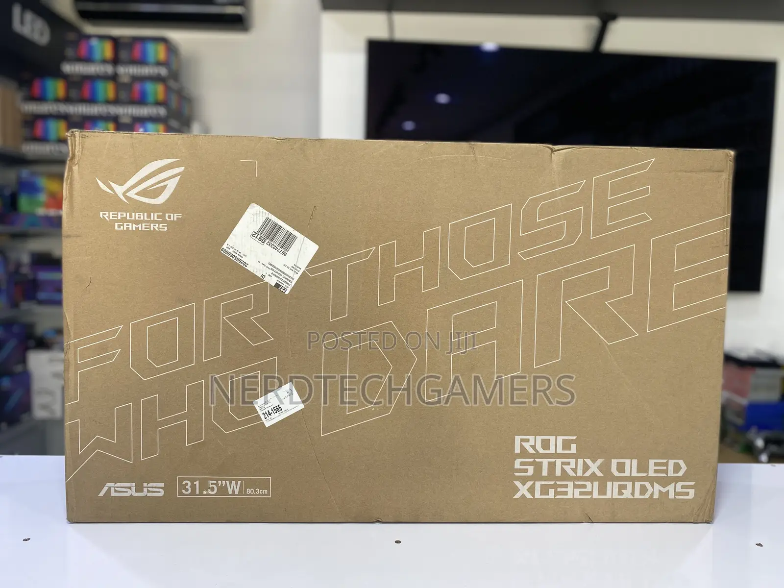 ASUS Rog Strix 32 Inches OLED Monitor 240hz 0.03ms