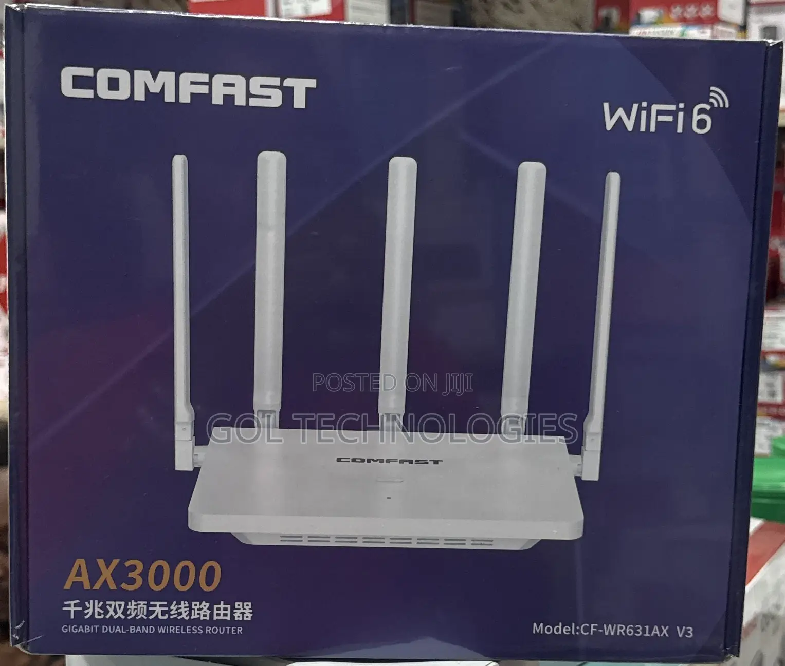 Comfast Wifi6 Ax3000 Cf-Wr631ax V3
