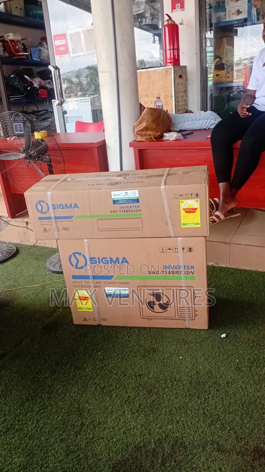 Original Sigma 2.0HP Split Air Conditioner Available