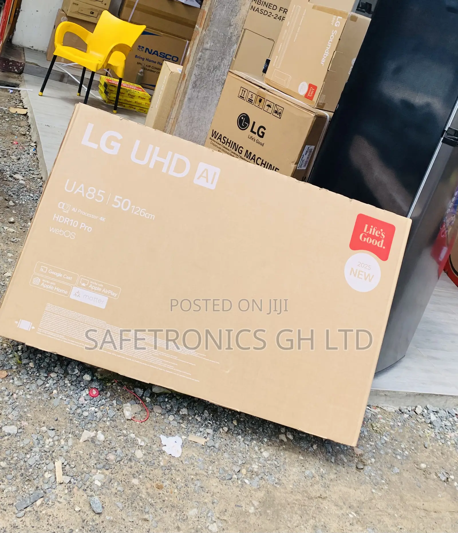 Ultra Quality 50 Inch LG Uhd Ai Ua85 Smart TV