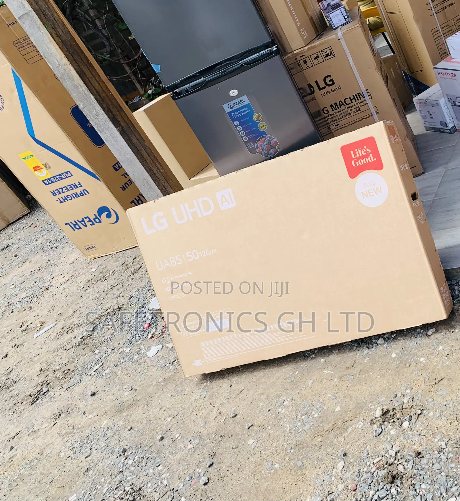 Premium Sleek 50 Inch LG Uhd Ai Ua85 Smart TV