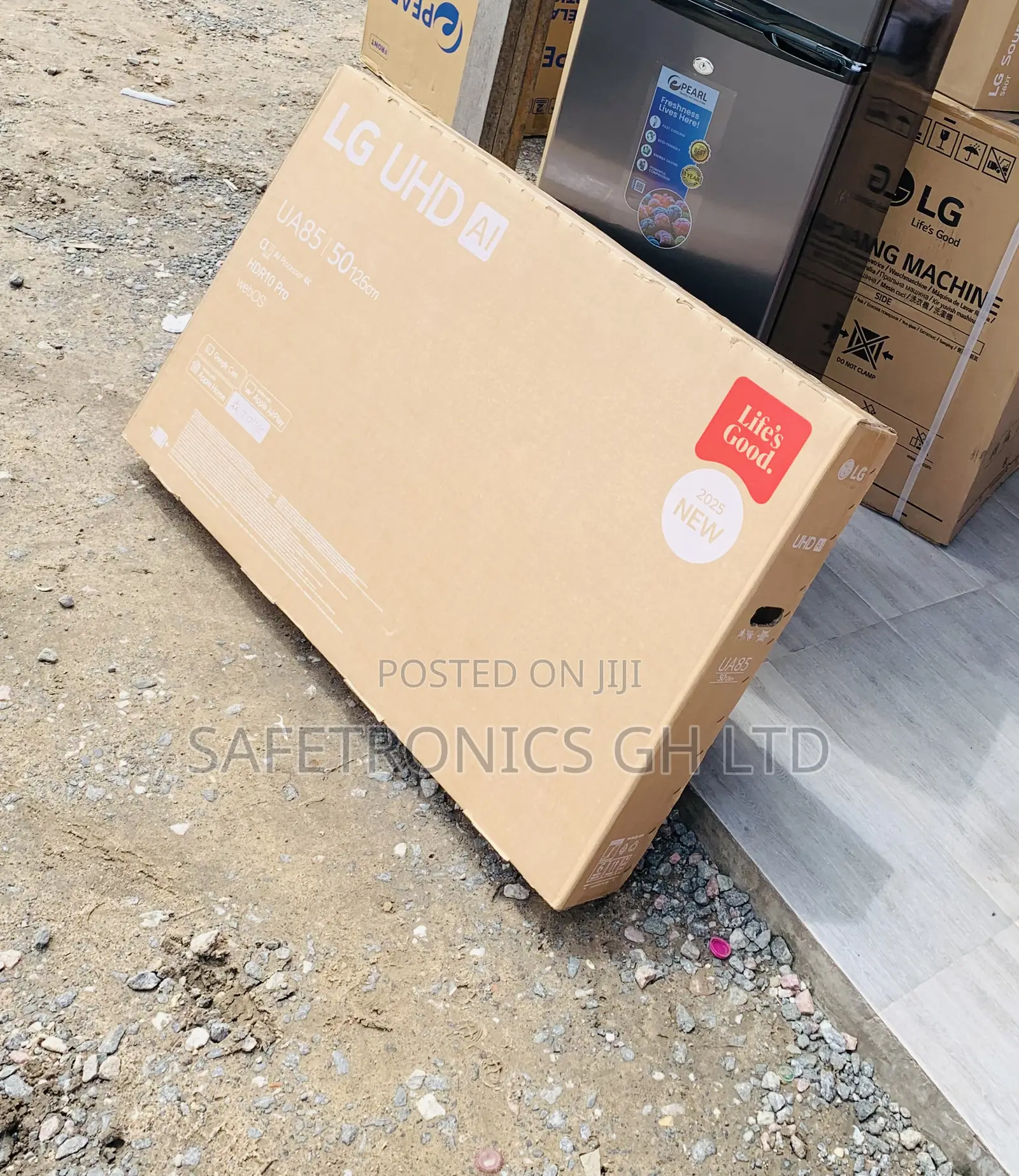 Premium Sleek 50 Inch LG Uhd Ai Ua85 Smart TV