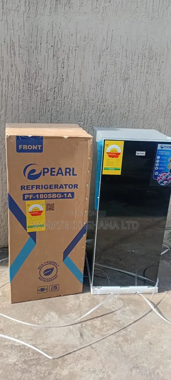 Pearl 151 Litre Black Mirror Single Door Refrigerator