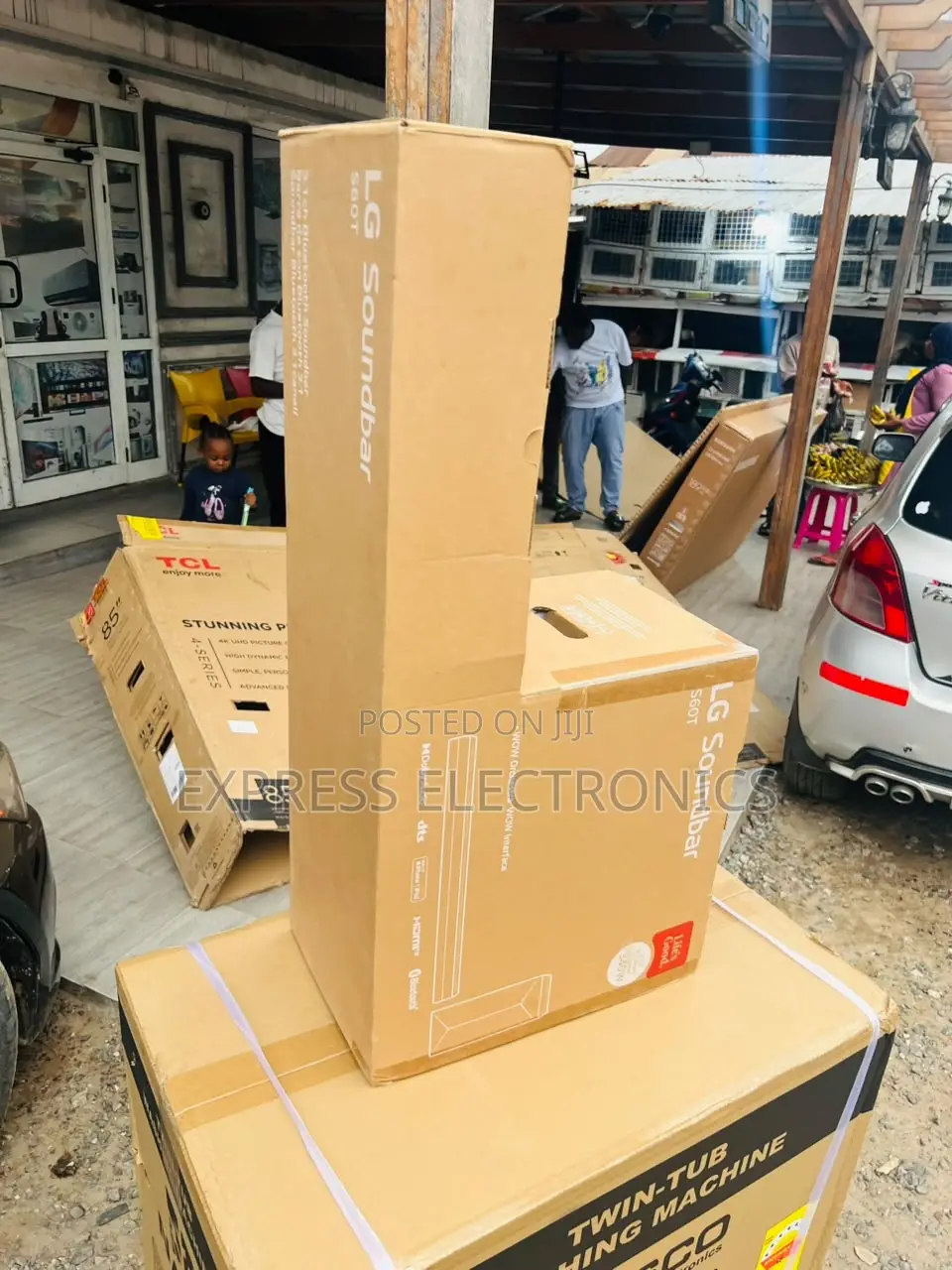 LG S60T 3.1 Ch. Soundbar With Wireless Subwoofer AI Sound Pro