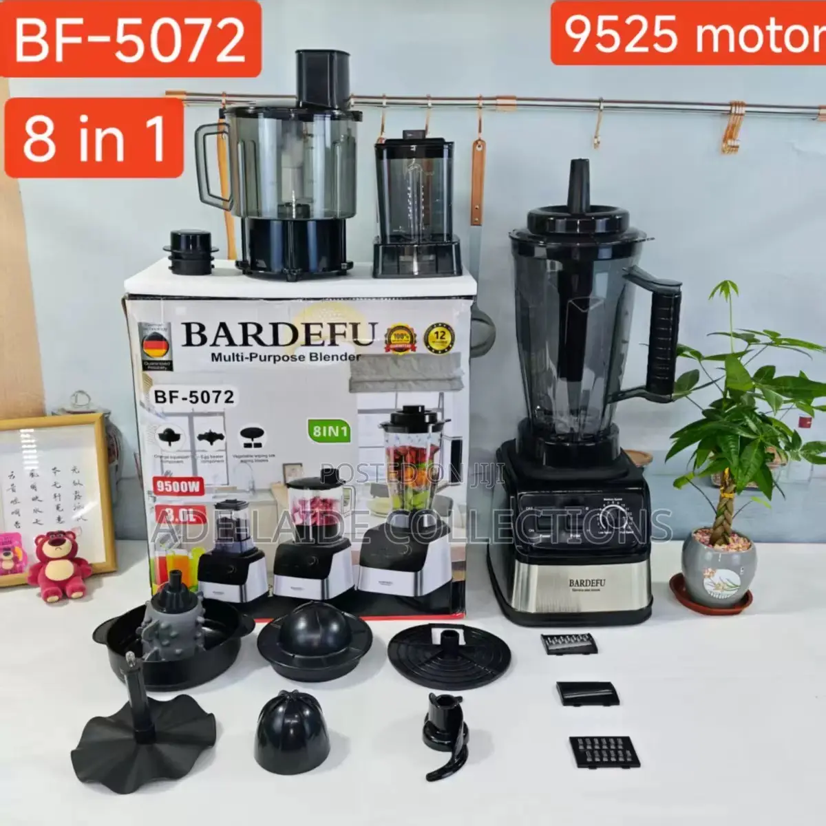 BARDEFU BLENDER-5072 -8 in 1
