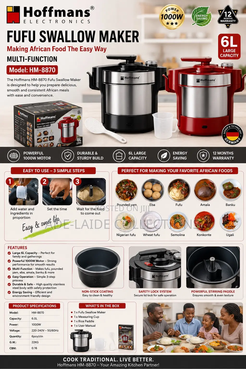 Swallow Maker Fufu Machine