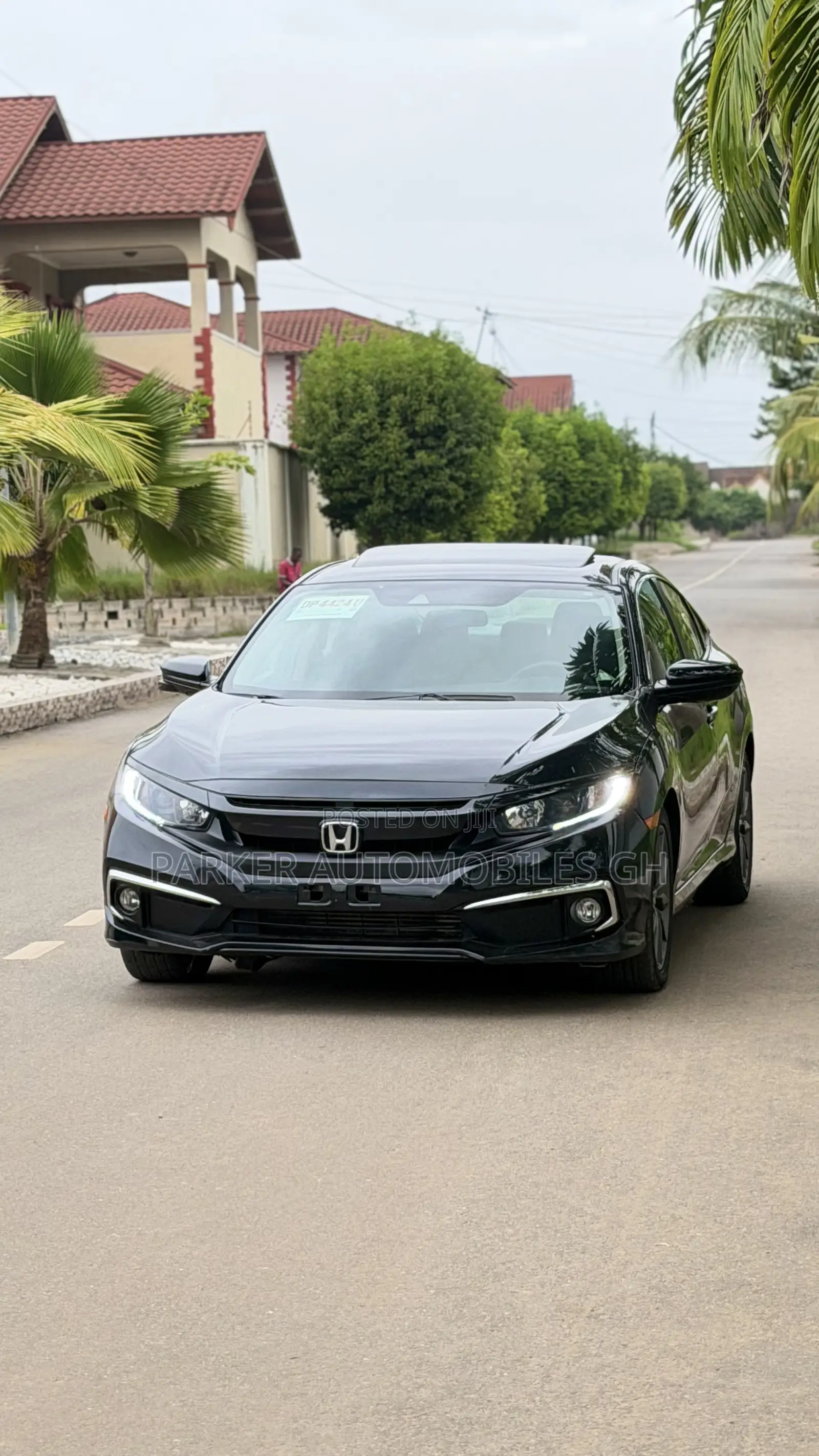 Honda Civic EX Sedan 2020 Black