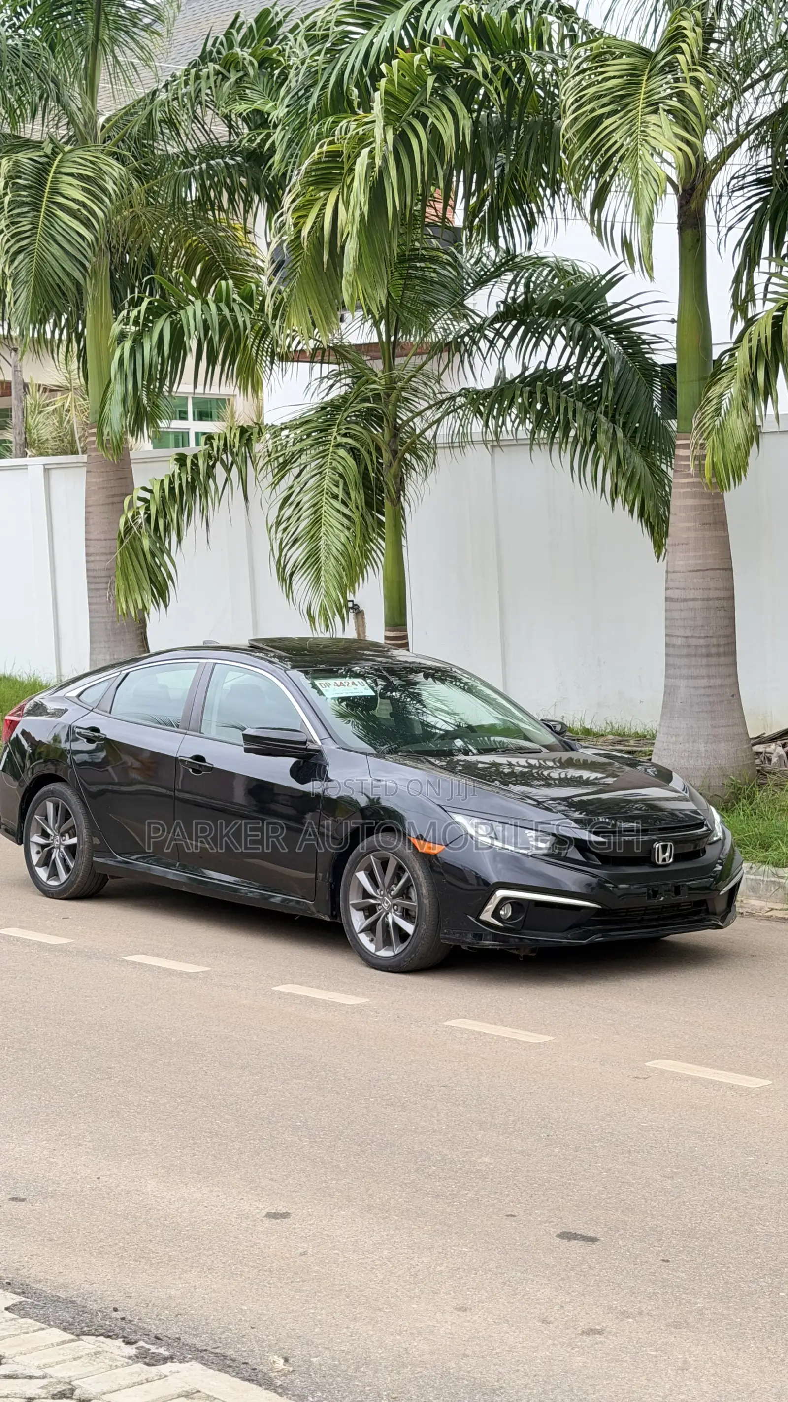 Honda Civic EX Sedan 2020 Black