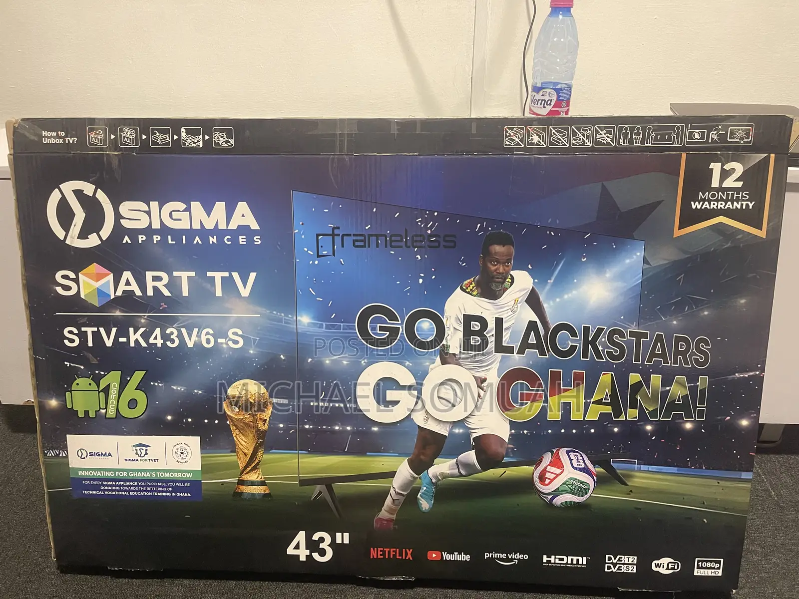 Sigma 43 Smart Inch TV