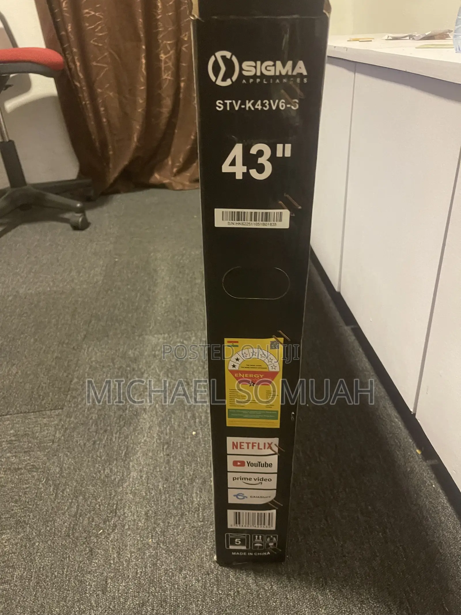 Sigma 43 Smart Inch TV