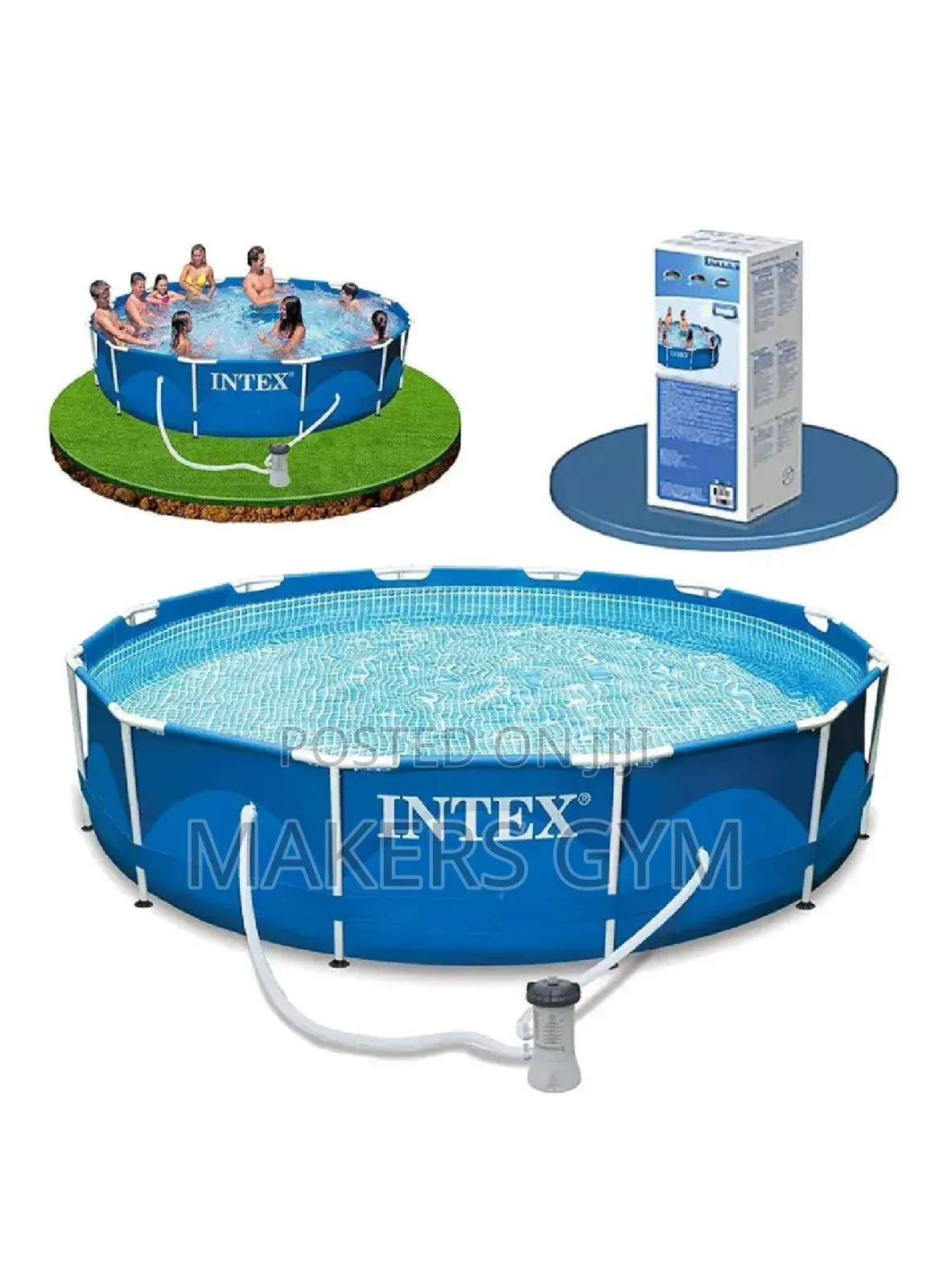 Swimming Pool With Filter Pump