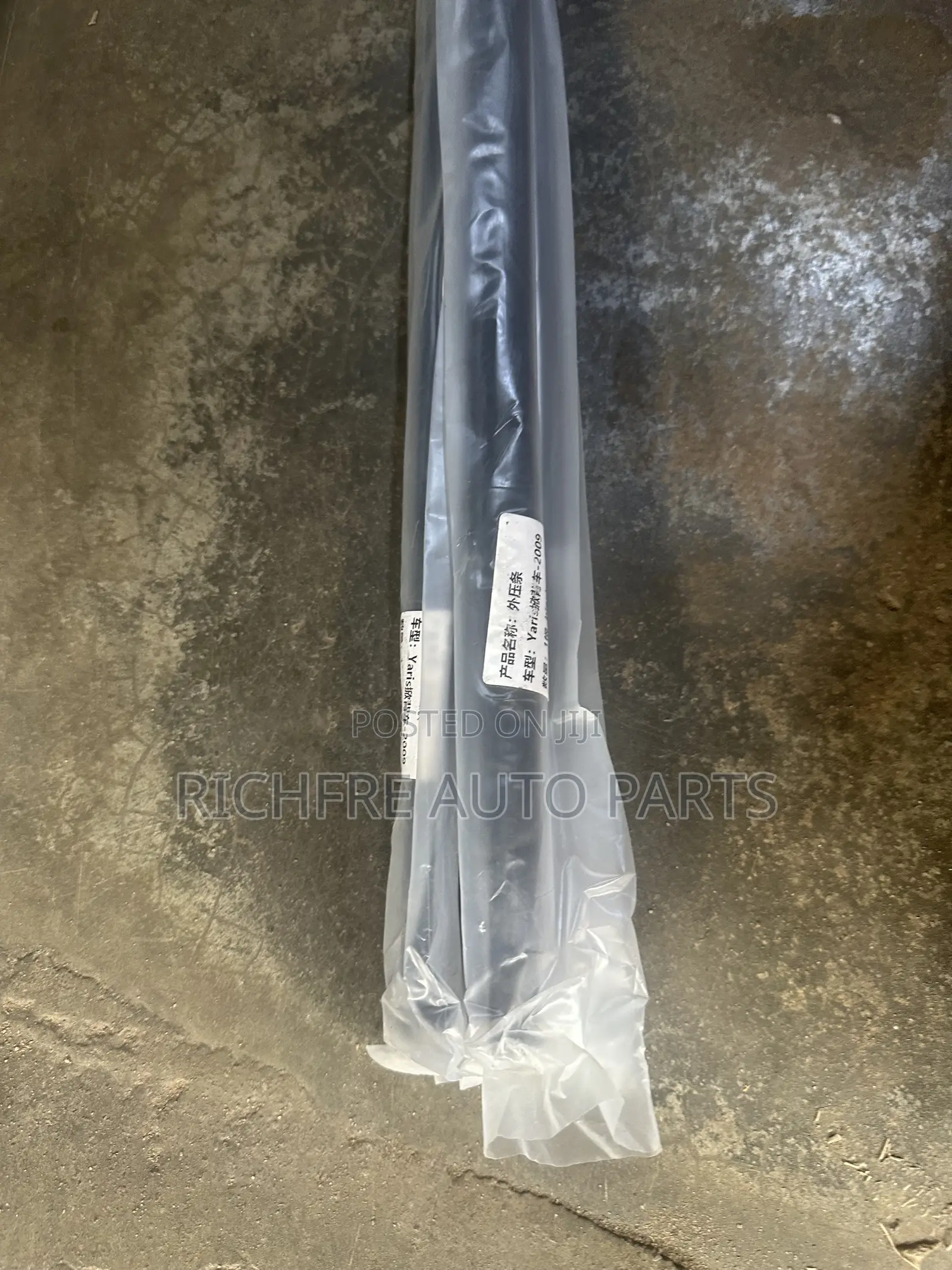 Toyota Vitz Yaris 2009 2010 Door Rubber Strip Complete 4pcs