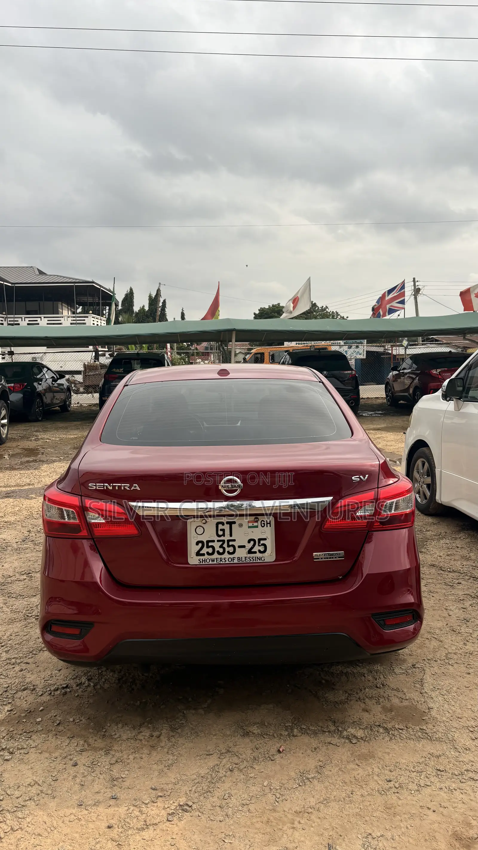 Nissan Sentra SV 2019 Red