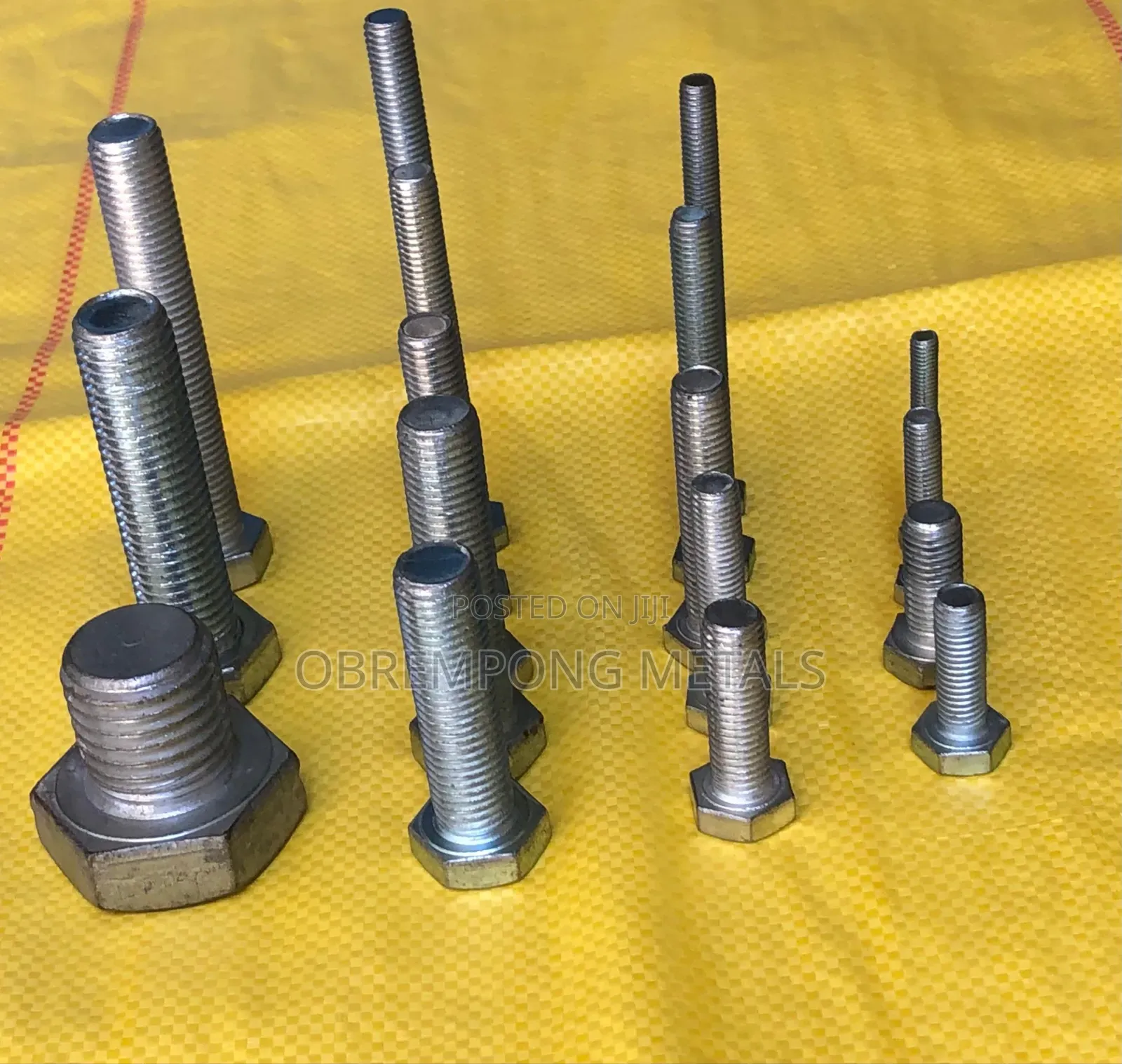 M16 X 80 Bolt and Nut Steel