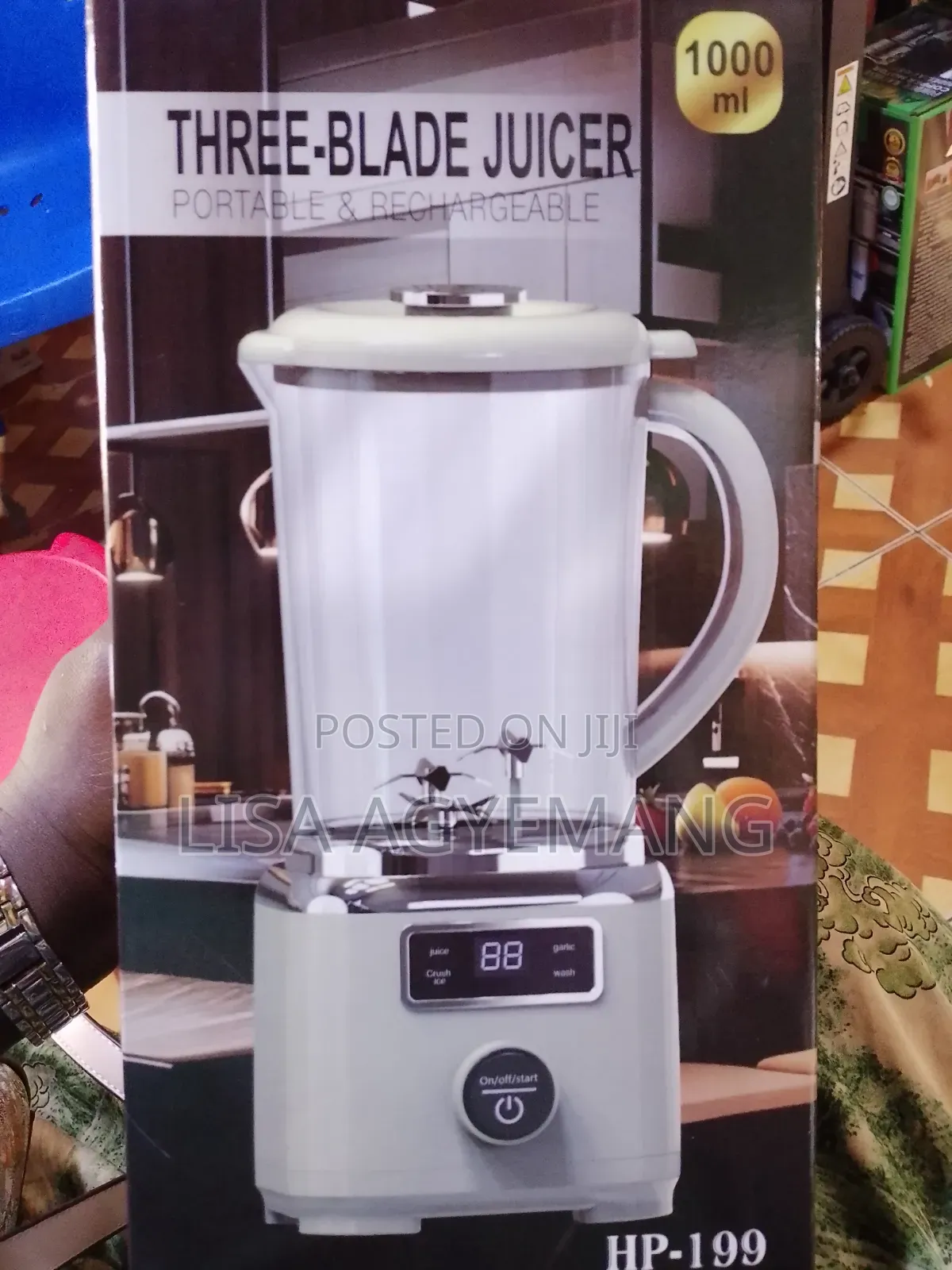 1000ml Rechargeable Portable Blender