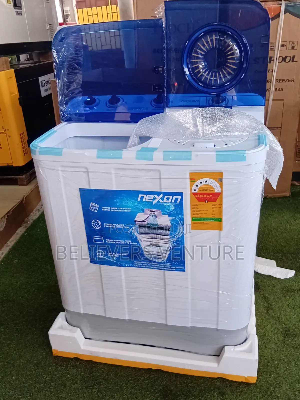 Nexon 10KG Automatic Washer – Smart Laundry Made Easy 112L