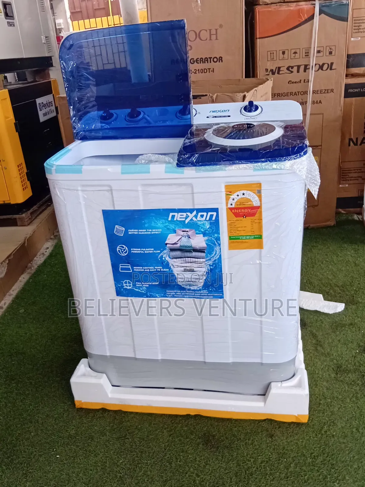 Nexon 10KG Automatic Washer – Smart Laundry Made Easy 112L