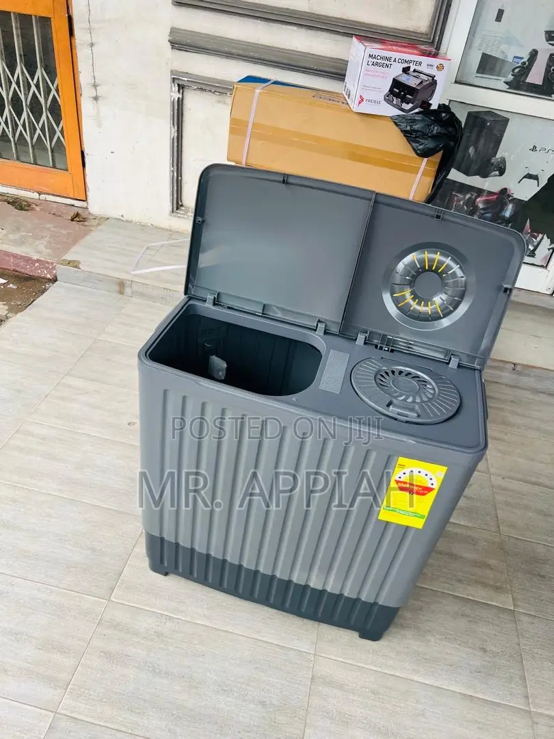 Extremely Affordable Nasco 10kg Washing Machine(Spin Dry)Gray 