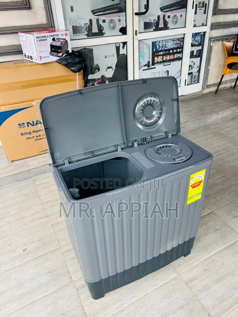 Unique Design Nasco 10kg Semi-Automatic Washing Machine(Gray)
