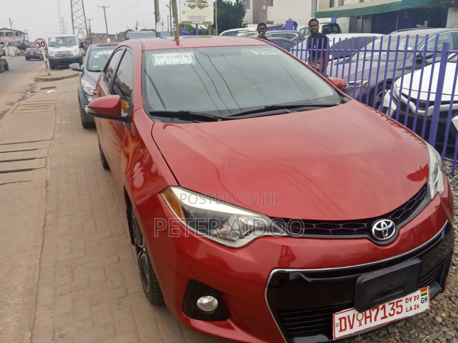 Toyota Corolla 2015 Red