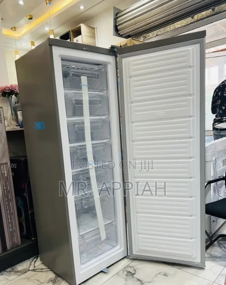 Premium Nasco 260L Single Door Standing Freezer(Nasd1-33)Gray.