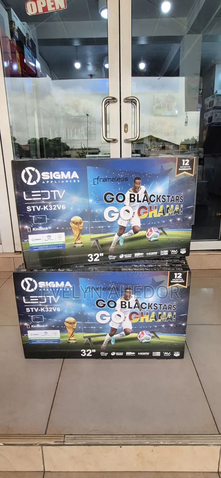 Framless Sigma 32 Inches Led TV With Inbuilt Decoder for Sale