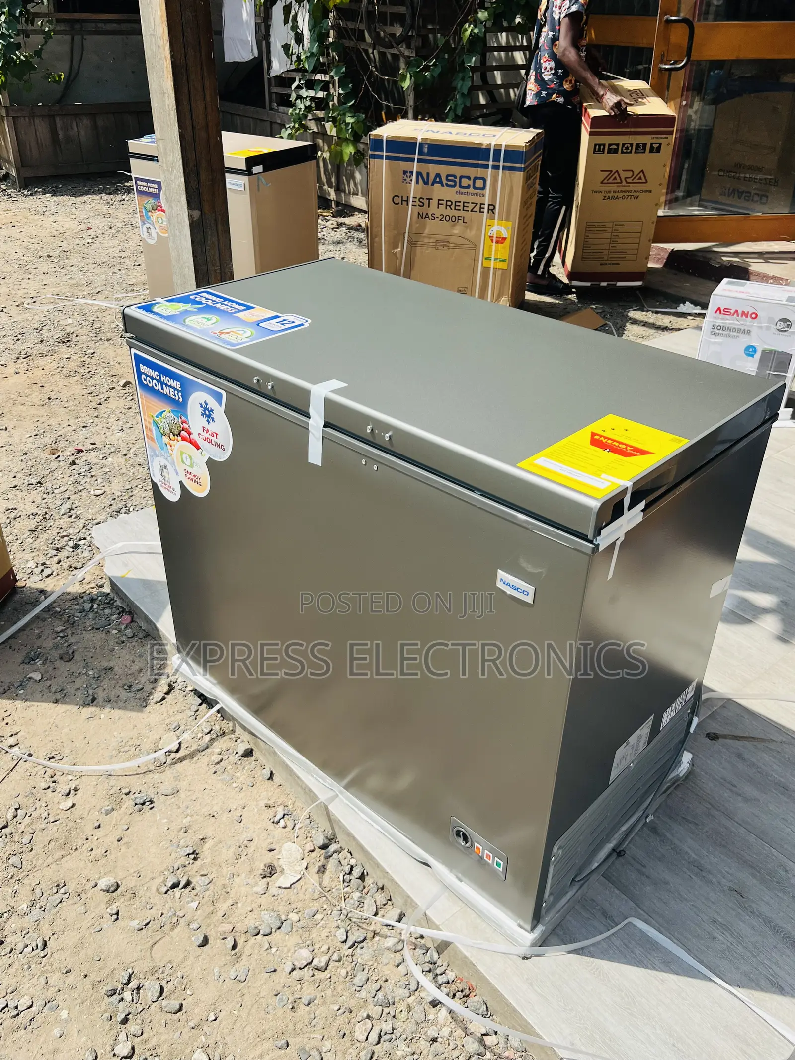 Limited Stove Chest Freezer Single Door Nasco NAS-420