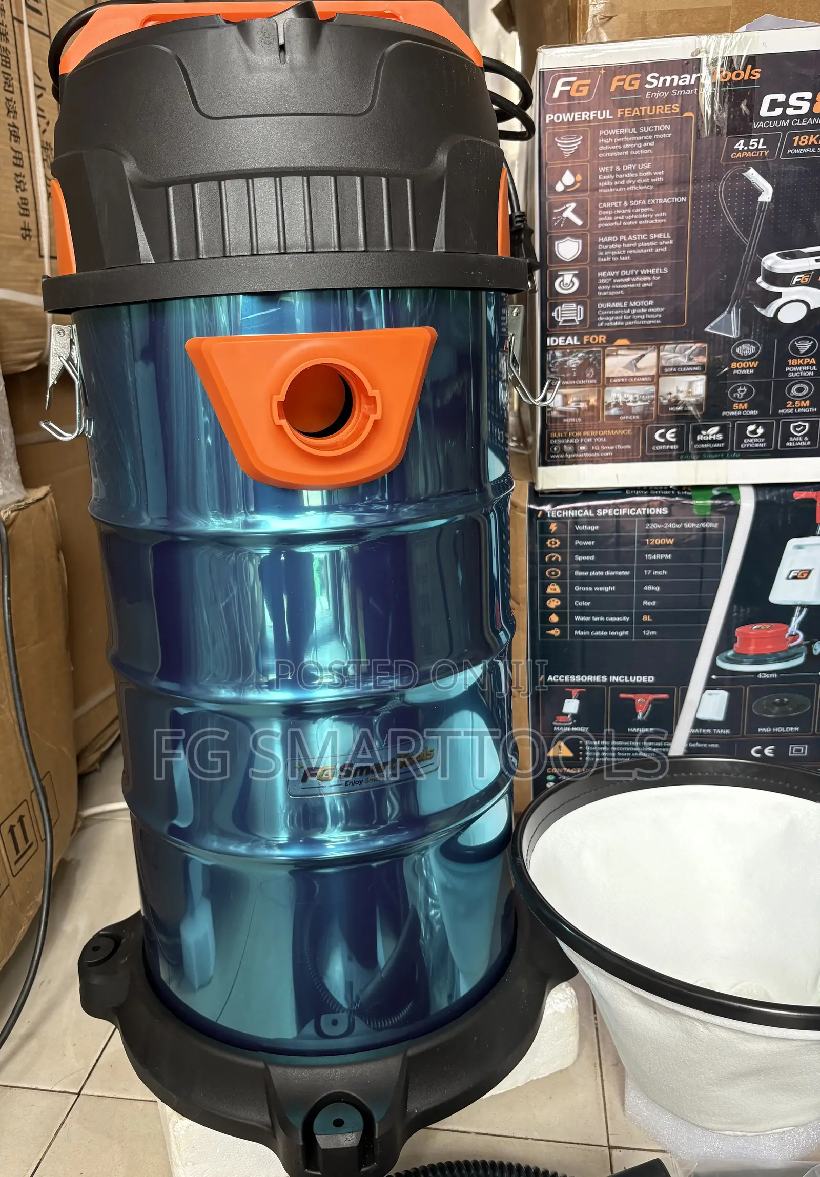 Wet Dry Vacuum Cleaner and Blower
