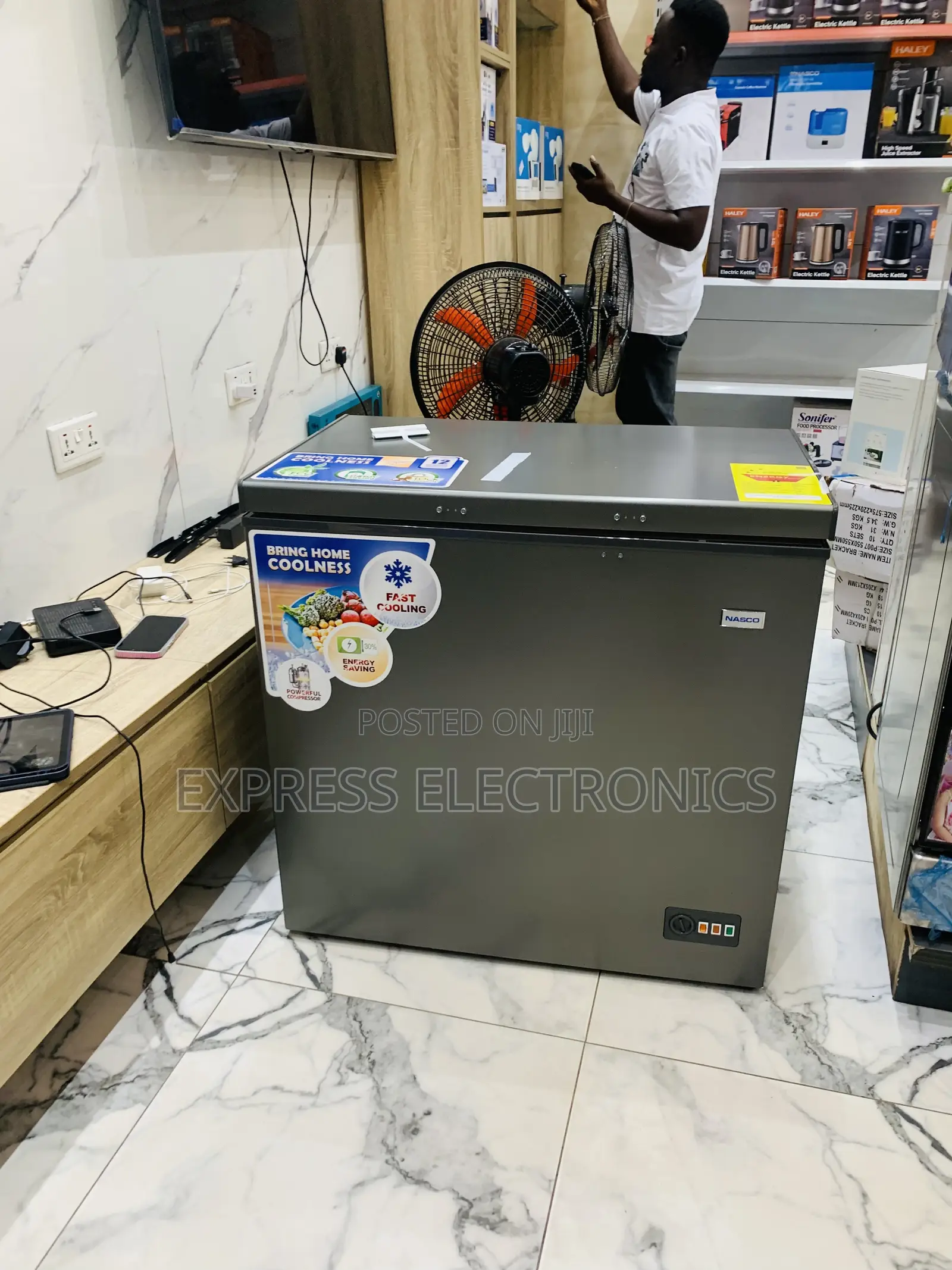 Available Now at Store NAS-420 Chest Freezer Single Door