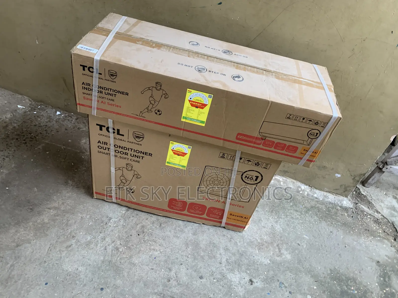 Supreme TCL 1.5 HP Split AC R410 Gas